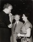 Foto Tony Sender und Eleanor Roosevelt